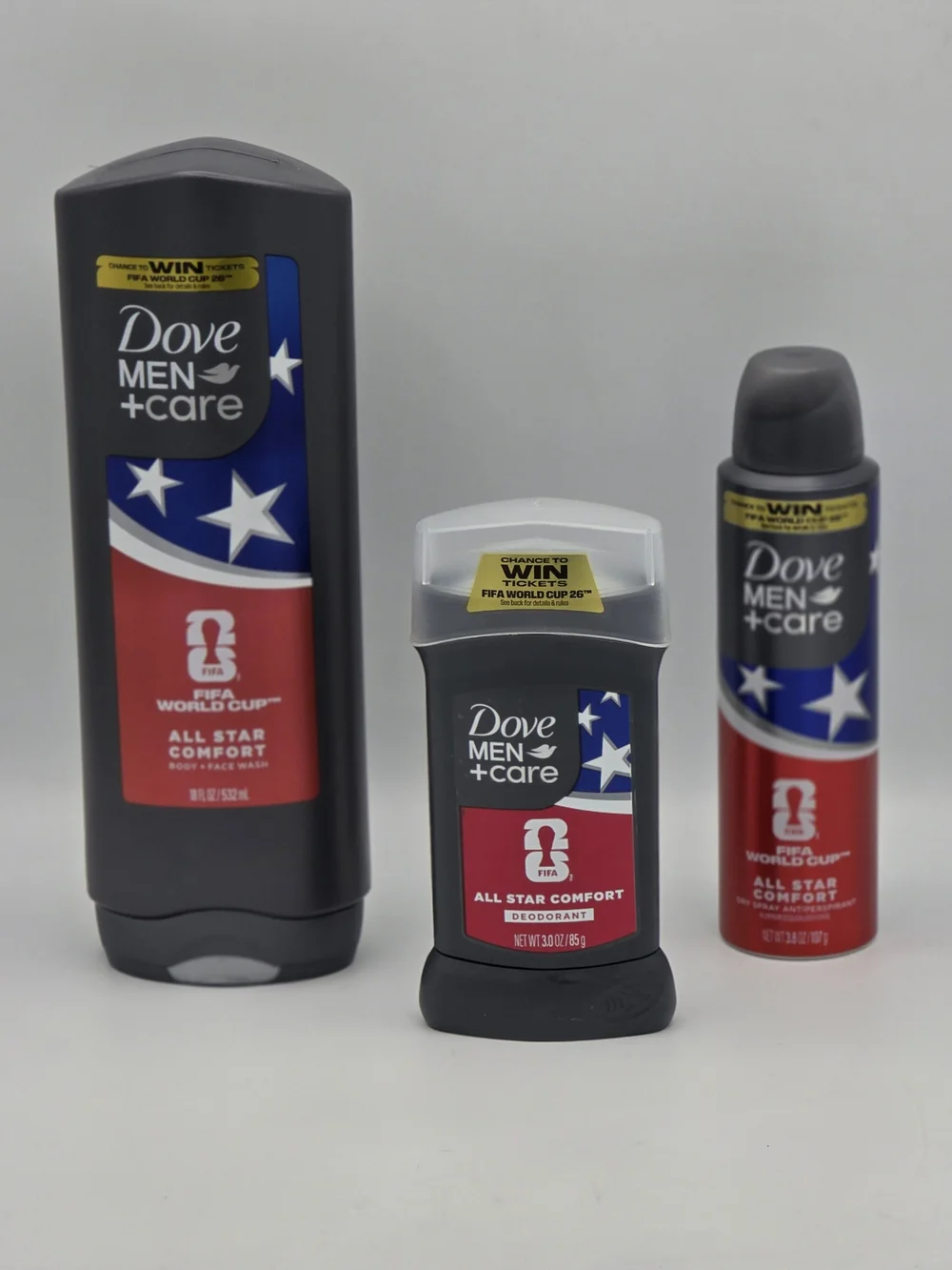 Dove Men+Care All Star Comfort Bundle